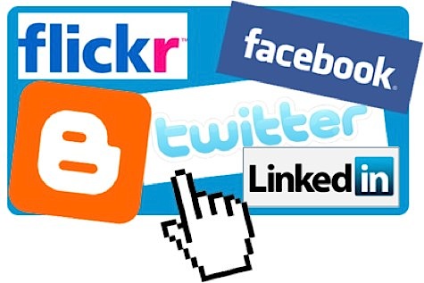 Using social networks to give the company publicity