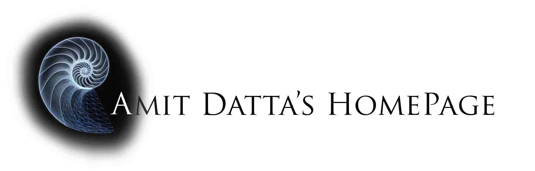 Amit Datta's HomePage